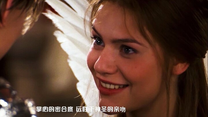 [Romeo and Juliet 1996] Don’t saints usually use their lips?