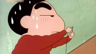 "Crayon Shin-chan" Shin-chan bisa menjahit pakaian