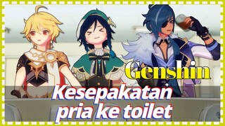 Kesepakatan pria ke toilet