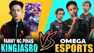 KINGJASRO FANNY NG PINAS VS OMEGA ESPORTS ~ MOBILE LEGENDS