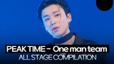 Now, being alone! PEAK TIME - One Man Team stage compilation #peaktime