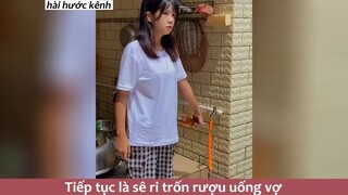 Tiếp tục seri trốn vợ đi uống rượi#haihuoc#hài#tt