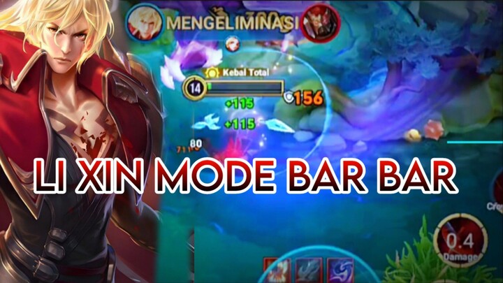 LI XIN MODE BAR BAR