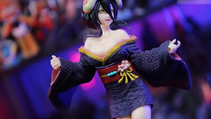 สิ่งที่คุณใส่มันน่าละอายเกินไป! TAITO Coreful Series Albedo Sakura Kimono Ver. [แบ่งปันโมเดลการเล่นข