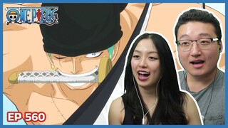 ZORO!!! 🥶🥶 | One Piece Episode 560 Couples Reaction & Discussion