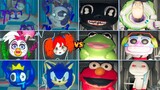 ALL NEW MOD JUMPSCARES Compilation Poppy Playtime Chapter 2 & 1- Blueraifriends,Chica,Sonic,Music #2