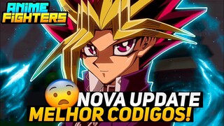 RESGATE AGORA 🔥 NOVOS CODES *ROUBADOS* UPDATE 27  YU GI OH 🤑! ANIME FIGHTERS SIMULATOR !!