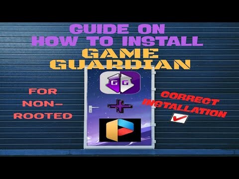 How to install GameGuardian for non-rooted | HACK ANY GAMES ( Correct Installation ☑️ )