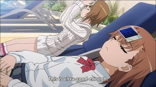 Misaka and Kinuhata Finding Bust Upper - Toaru Kagaku no Railgun T