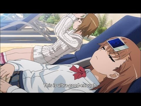 Misaka and Kinuhata Finding Bust Upper - Toaru Kagaku no Railgun T