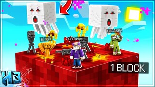 H3 Cùng NoobTeam Bước Vào Giai Đoạn 7 ĐỊA NGỤC! *Thử Thách SINH TỒN TRÊN 1 BLOCK | tập 7 - OneBlock