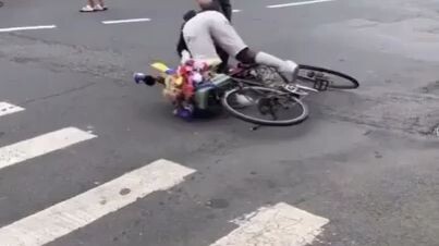 Racist man gets taught a lesson