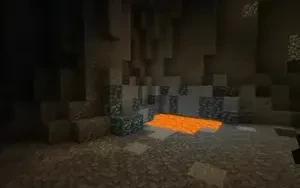 เมื่อเจอเพชรในเกมminecraft