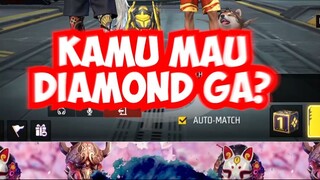 BAGI BAGI DIAMOND FREE FIRE GRATIS #dmff #ff #freefire #fyp #caradapatdmgratis