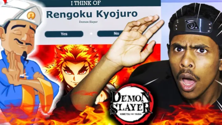 HE CAN GUESS EVERY DEMON SLAYER CHARACTER (IMPOSSIBLE GAME)!?
