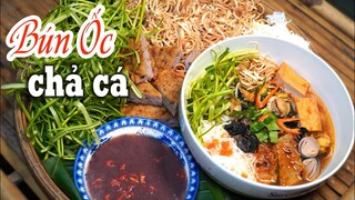 CÔ BA MIỀN TÂY ✅ BÚN ỐC CHẢ CÁ MẮM TÔM