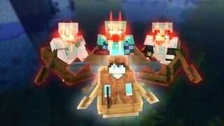 Khi bạn cố gắng hoàn thành Minecraft trong khi bị ba người chơi khác truy đuổi (Phần 1)