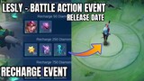Lesly - Battle Action Event Recharge Extra Rewards | Diamond Vault Event | MLBB