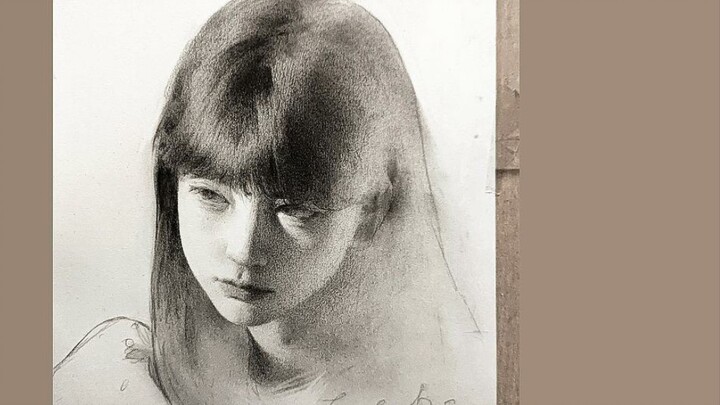 【Phác thảo】Tôi muốn thử vẽ cô ấy theo cách này