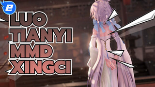 [Luo Tianyi MMD / Cantik / Kuno] Xingci Luo Tianyi -- Dunia Tianyi dengan bunga_2