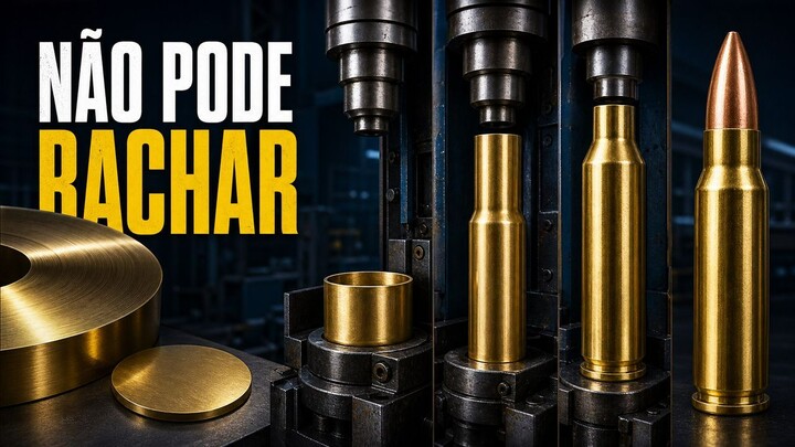 Como uma Chapa de Latão Vira uma Munição?