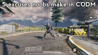 5 excuses noobs make when they lose ranked in CODM