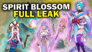 LEAKED Spirit Blossom 2022 (9 Champions) - League of Legends