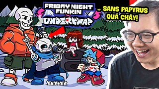 Sơn Đù Đấu Sans Papyrus Underswap DEMO Friday Night Funkin' Mod