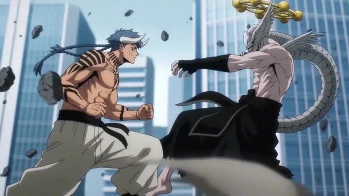 Mahoraga vs Dabura ｜ Jujutsu Kaisen Modulo AI