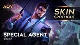 Special Agent Skin Spotlight - Garena AOV ( Arena of Valor )