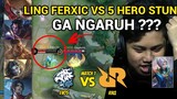 AKHIRNYA FERXIC DIKASIH LING COK ‼️ LAWAN 5 HERO STUN GA NGARUH ⁉️ MDL EVOS VS RRQ MATCH 2