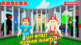 BANG BOY DAN CACA BERKUNJUNG KE RUMAH HANTU (BROOKHAVEN) ROBLOX INDONESIA