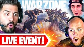 GODZILLA vs KING KONG WARZONE LIVE EVENT!