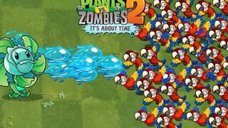 PvZ 2 - 有多少种植物可以击败100只鹦鹉僵尸？