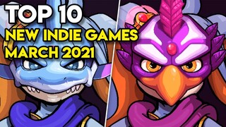 Top 10 NEW Indie Games on Steam (March 2021 Release)