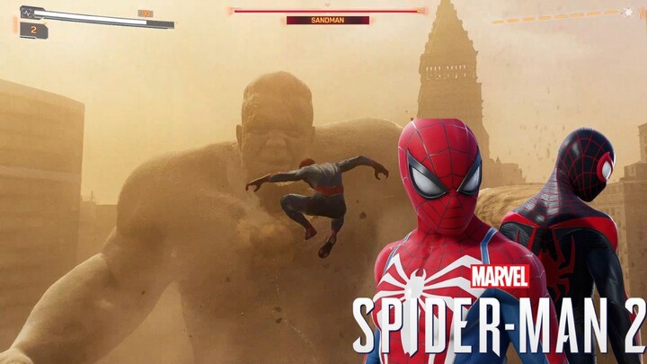 2 Spider-Man VS Sandman [Marvel Spider-Man 2]