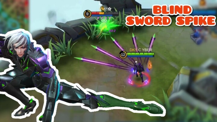 GUSION GAMEPLAY BLIND SWORD SPIKE. PERFECT COMBO