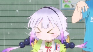 康娜淋雨会感冒吗？ 头摇的那么厉害。