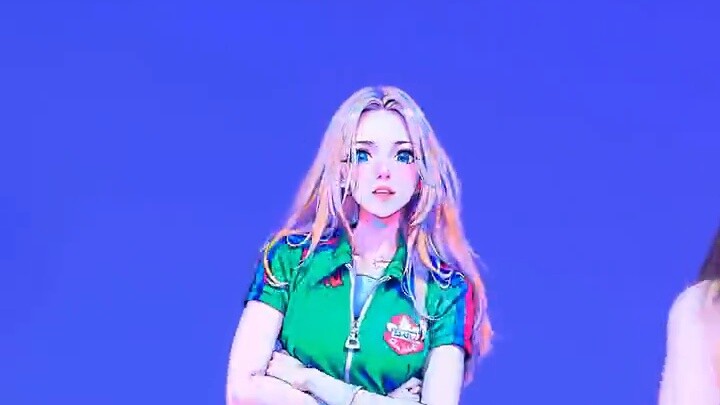 [4K] ITZY's billion-dollar hit song 'SNEAKERS' Ultra-high-precision AI animation