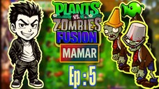 PLANTS VS ZOMBIE FUSION || Level 1-5 : Invasi Zombie Kipli Yang Makin Ramai !!