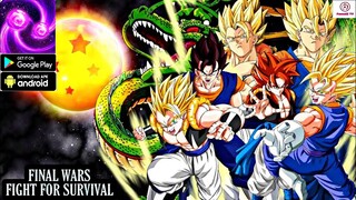 Final Wars: Fight for Survival Gameplay - Free Giftcodes - Dragon Ball Idle RPG Game Android Apk