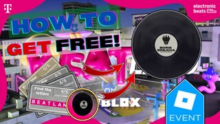 [ROBLOX EVENT 2022!] How to get Boris Brejcha Vinyl Record Shield! (All 8 Letters Location!)