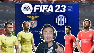 Inter Milan Vs SL Benfica | UEFA Champions League Macth Prediksi | FIFA 23 PC Gameplay