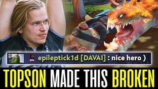 Topson made PRIMAL BEAST 100% IMBA - 6 KILLS in 1 CLASH