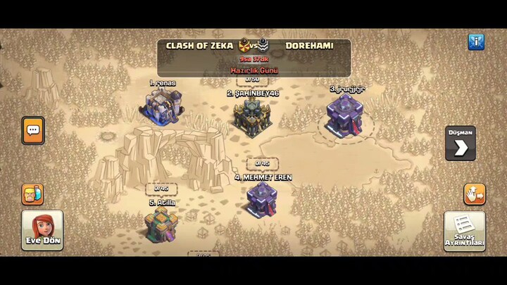 clash of clans video klan savaşları