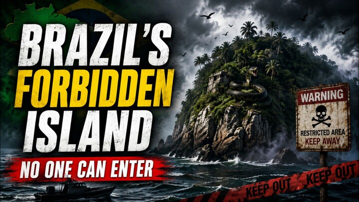 The Brazilian Island No One Is Allowed to Enter 🏝️😱