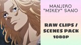 Manjiro "Mikey" Sano RAW clips/scenes pack 1080p | Tokyo Revengers