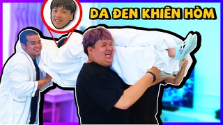 Oops Team Thử Thách Anh Da Đen Khiên Hòm | Channy Beo Vlog