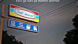 kalau GK turu yh nonton anime😂