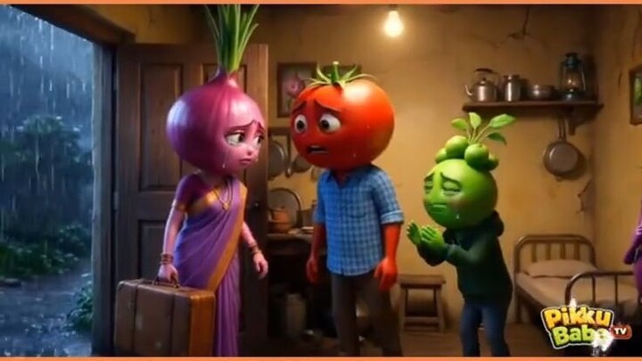 Vegetable Animation story,.